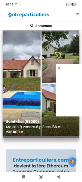  Maison à vendre 6 pièces 136 m²