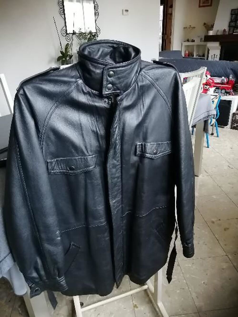 Blouson et parka cuir Vêtements