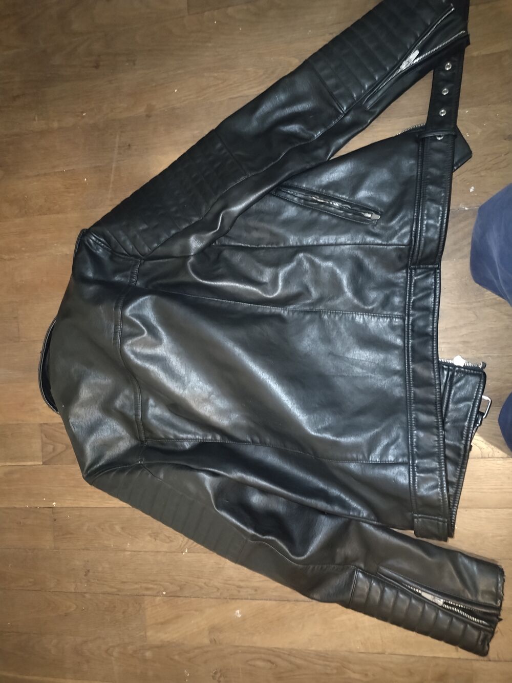 Perfecto ZARA simili cuir (Taille S) Vêtements