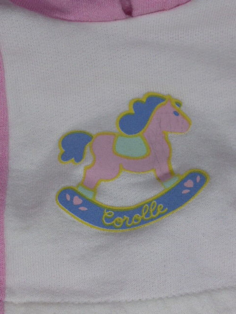 Pour poup&eacute;e COROLLE 42 cm : jogging rose cheval Jeux / jouets