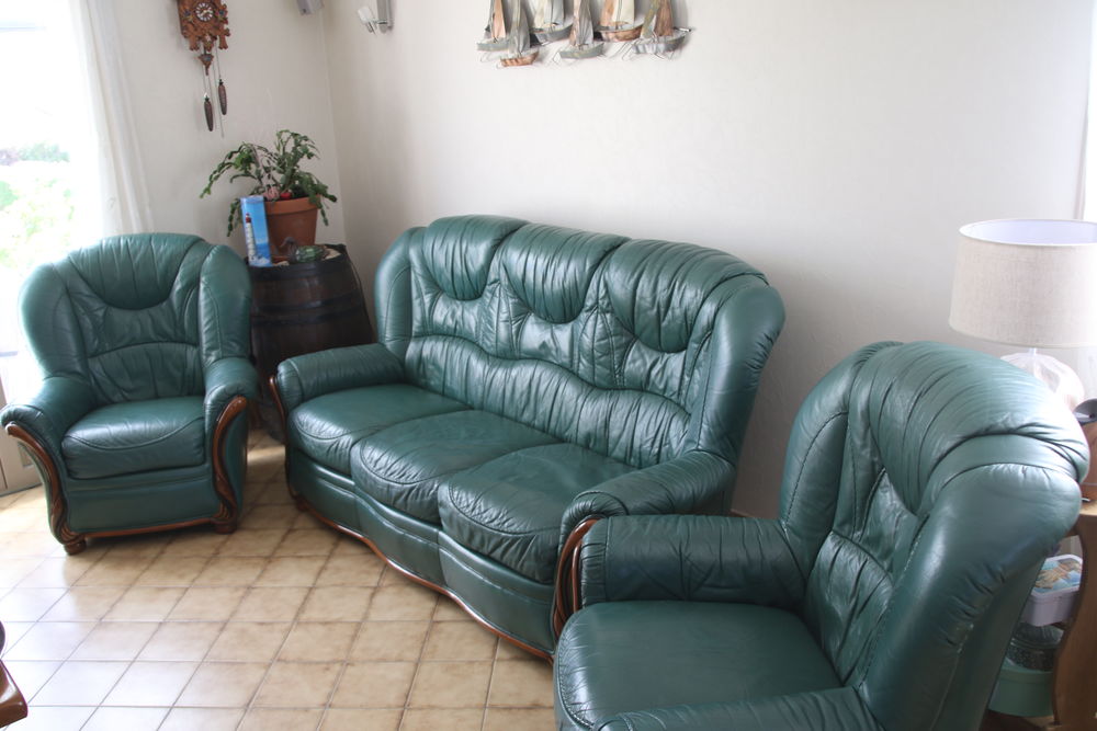 Salon en cuir Meubles