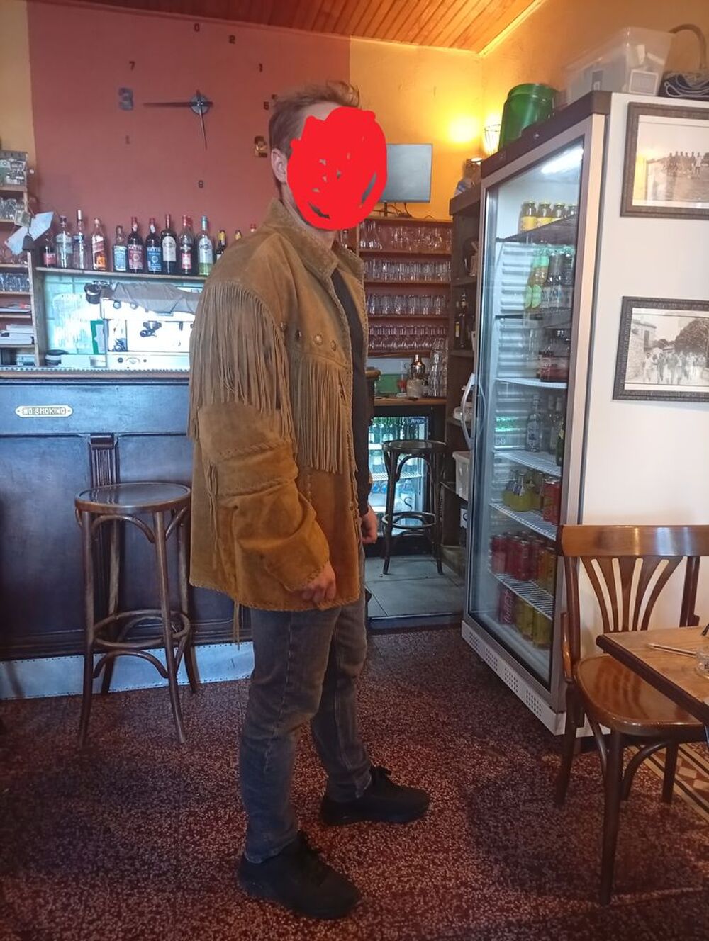 Veste Indienne &agrave; franges Vêtements