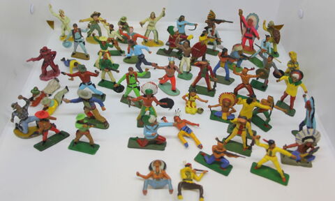 Grot lot de cowboys et indiens vintage 40 Issy-les-Moulineaux (92)