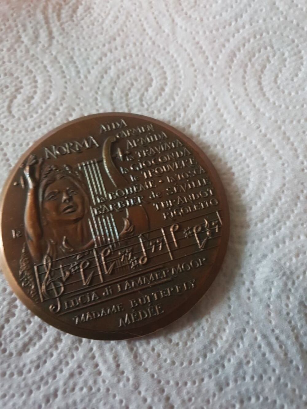 m&eacute;daille de bronze 