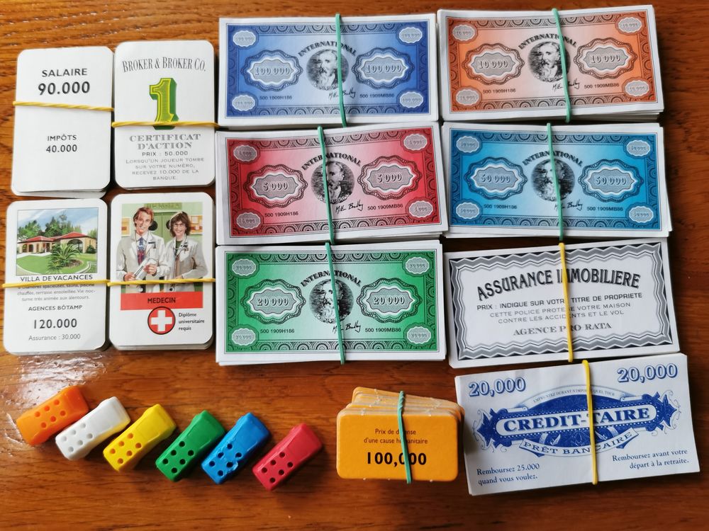 Jeu de Soci&eacute;t&eacute; "DESTINS" de 1997 Jeux / jouets