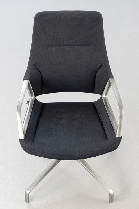 Chaise de bureau Wilkhahn Graph 3015 en aluminium 495 Malataverne (26)