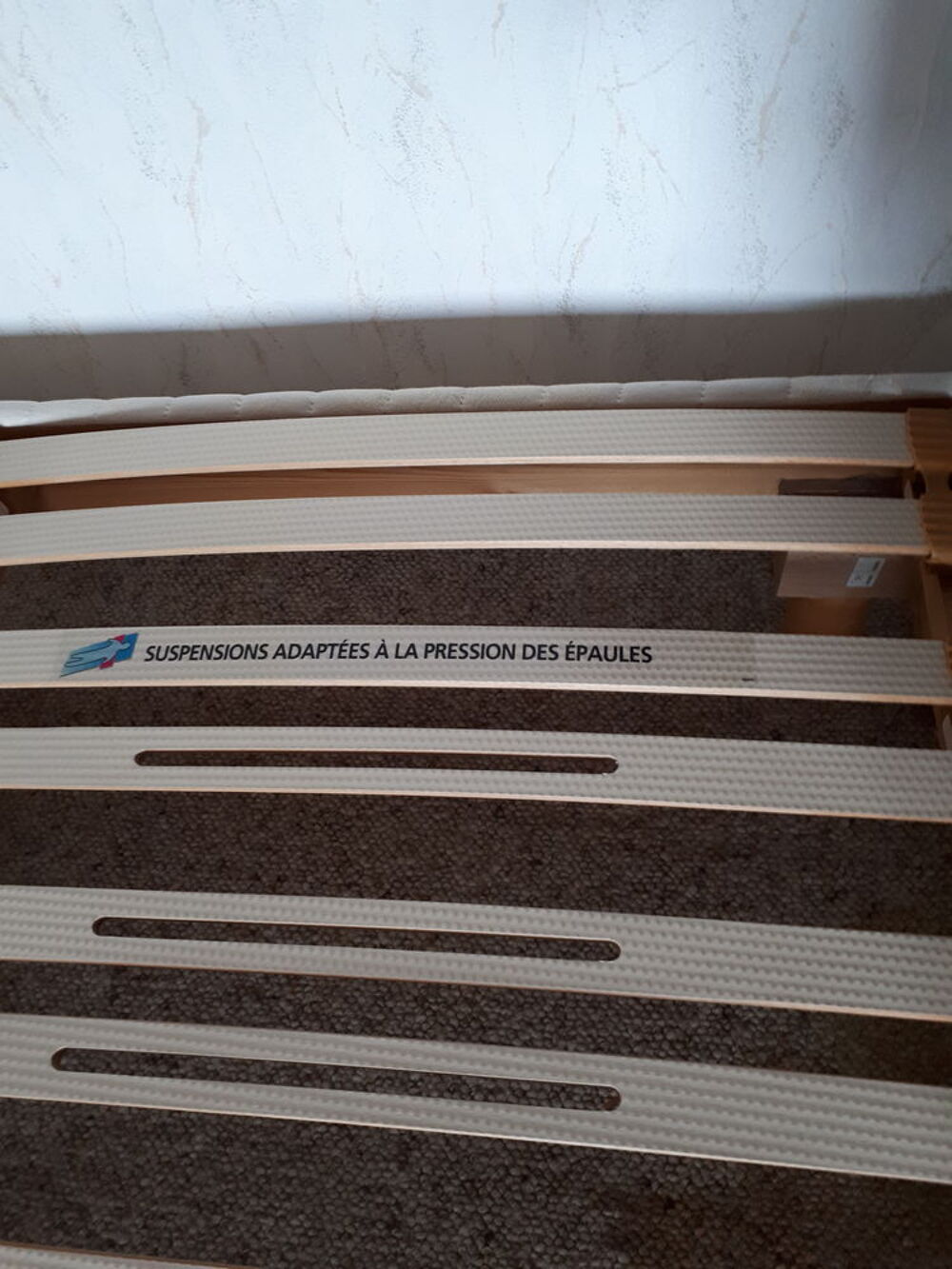 Sommier double lattes 140/190 "Somlatt" "Simmons " Meubles