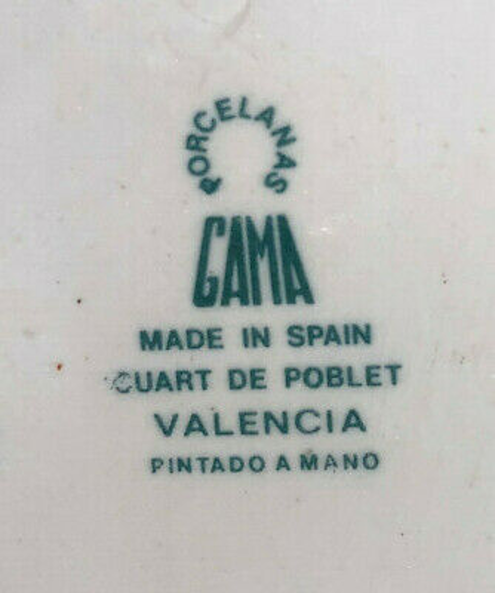 RARE
Figurine Valencia Gama Cuart De Poblet
Porcelaine lady 