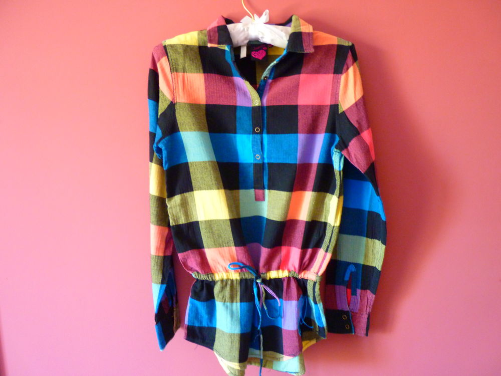 Rip Curl Fille 14 ans chemise carreaux TBE Vtements enfants