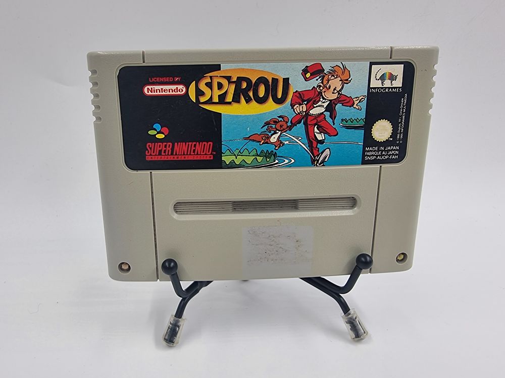 Jeu Super Nintendo (SNES) Spirou en loose Consoles et jeux vidéos