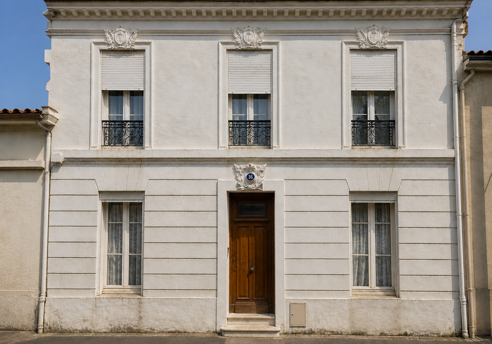 Vente Maison Bordeaux Maritime. Vaste maison bordelaise avec grand jardin Bordeaux