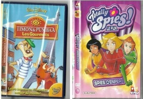 2 DVD films animation enfants 3 Jussey (70)