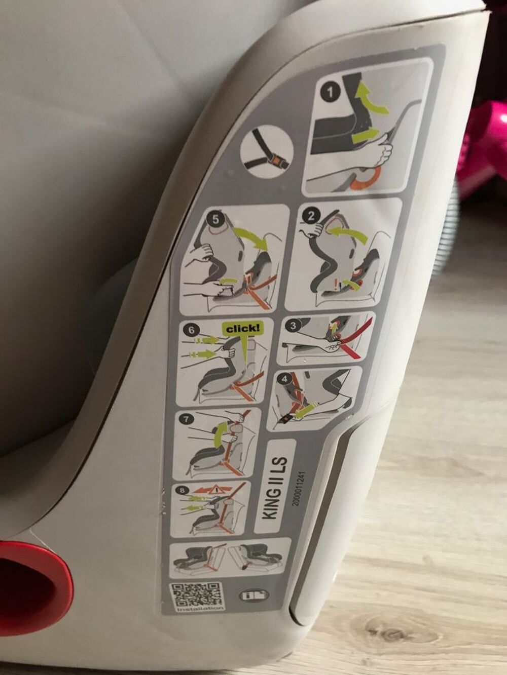 Si&egrave;ge auto BRITAX ROMER KING II LS Puériculture