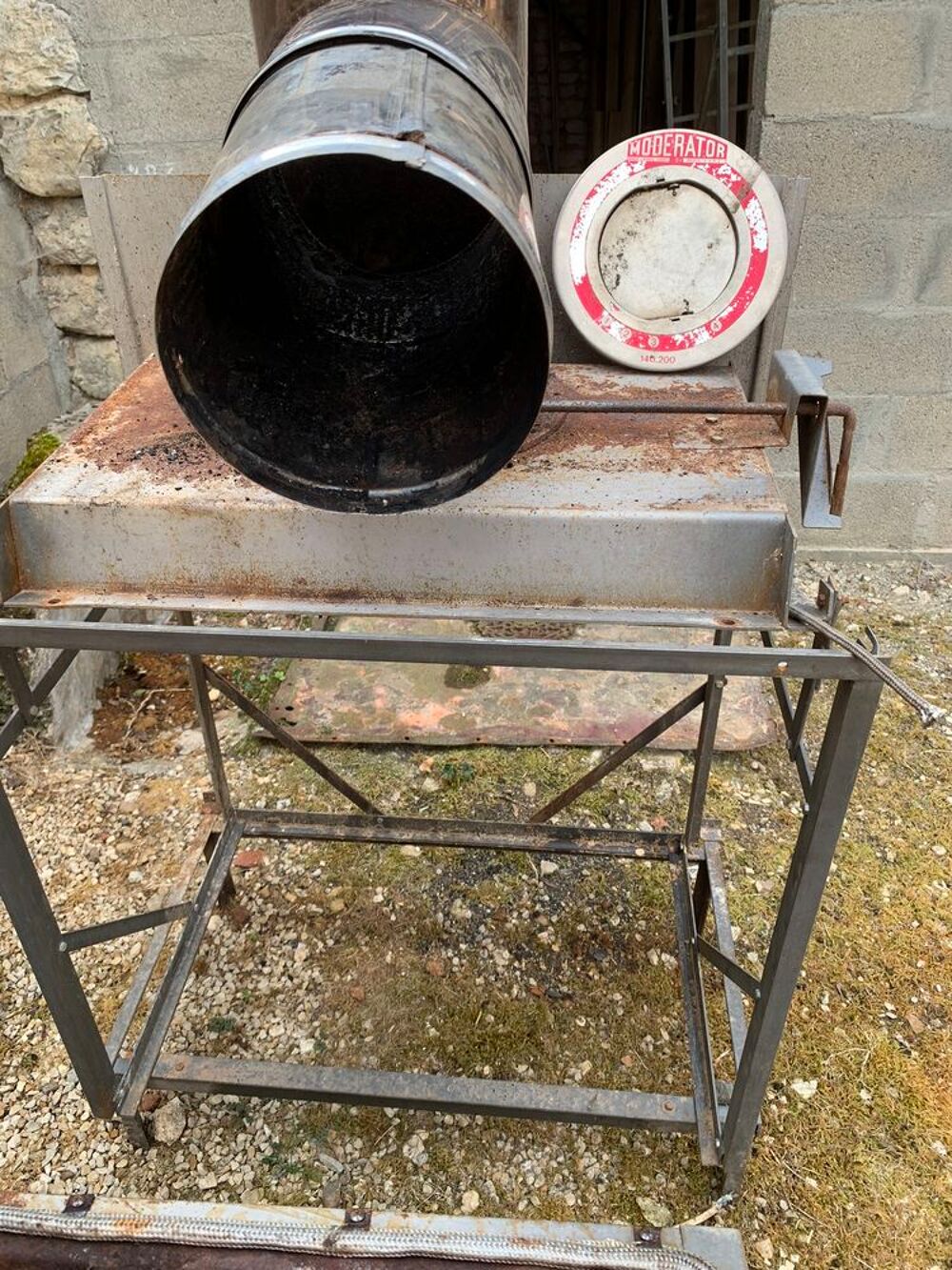 Insert cheminee Bricolage