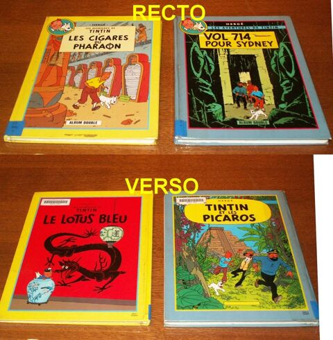 Lot de 5 BD Tintin doubles albums (10 histoires)
20 Mirecourt (88)