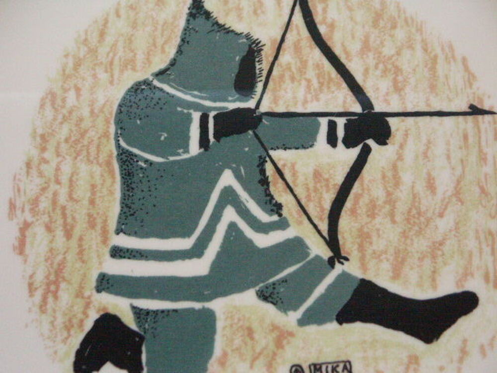 Plateau Inuit Canadien Vintage 70 - EXCELLENT ETAT Décoration
