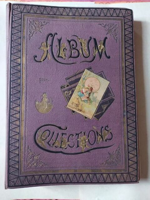 Ancien Album 870 Chromos XIX�me Chocolat Moreuil 1 Loches (37)