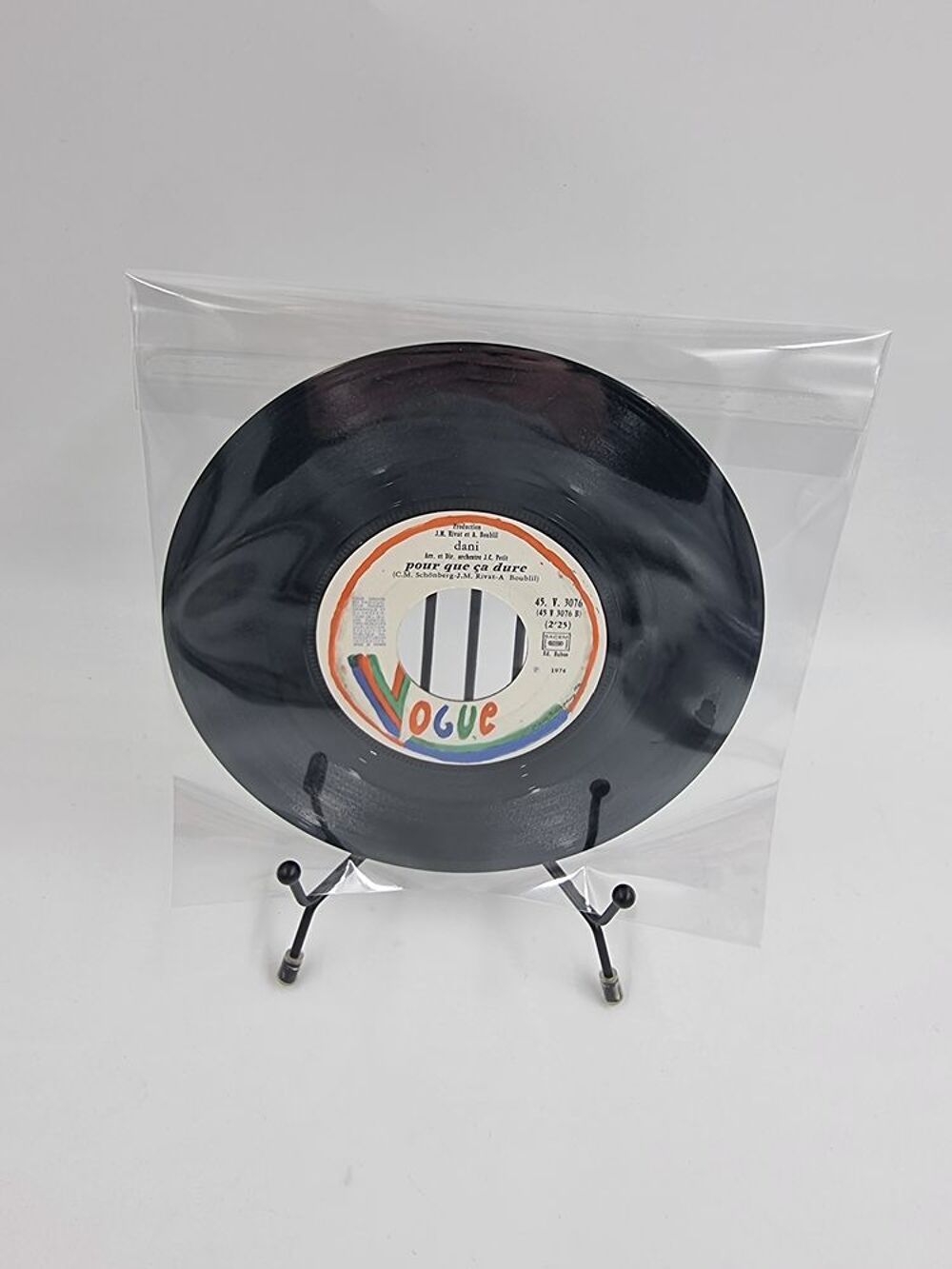 Vinyle 45 tours Dani : Pour que &ccedil;a Dure / La Vie &agrave; 25 Ans CD et vinyles