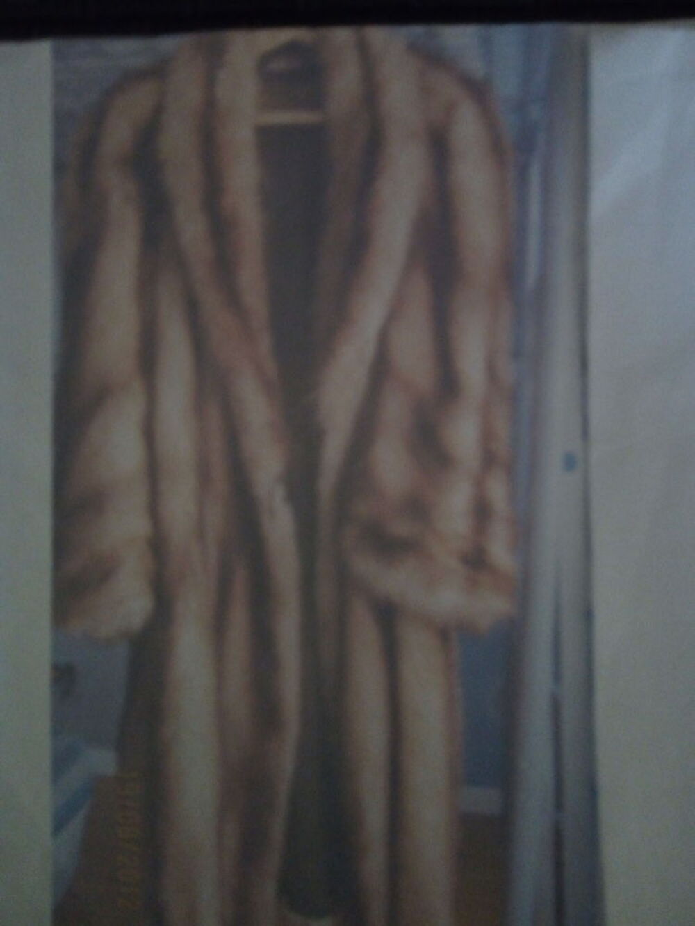 manteau fourrure marmotte d'Am&eacute;rique Vêtements