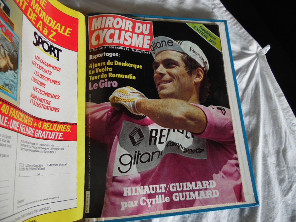 Collection MIROIR DU CYCLISME Sports