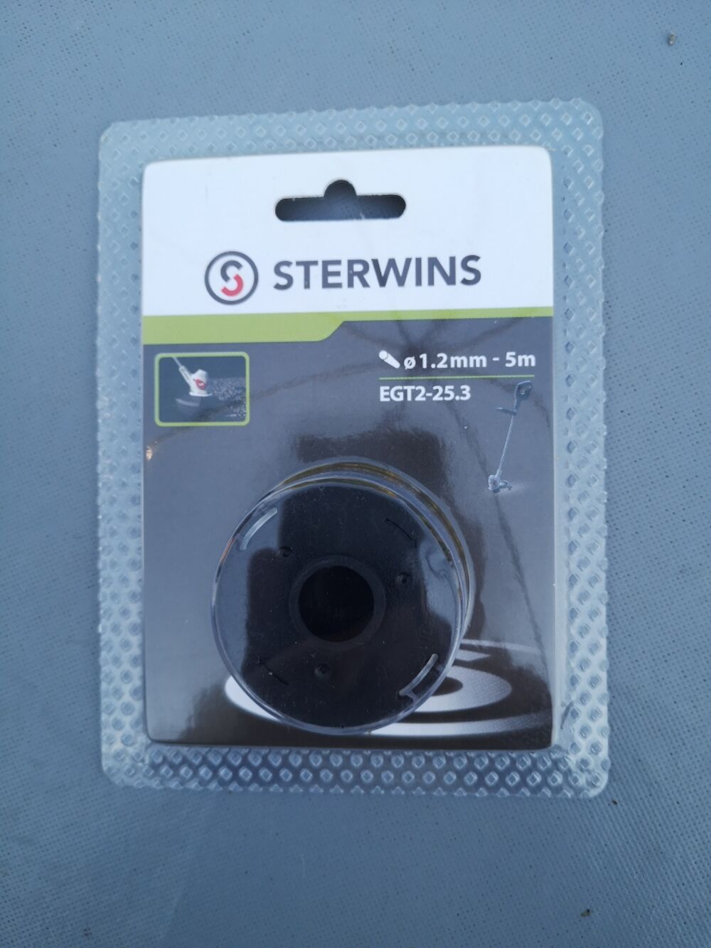 Bobine pour coupe-bordures STERWINS Segt2-25.3, diam.1.2 mm Jardin