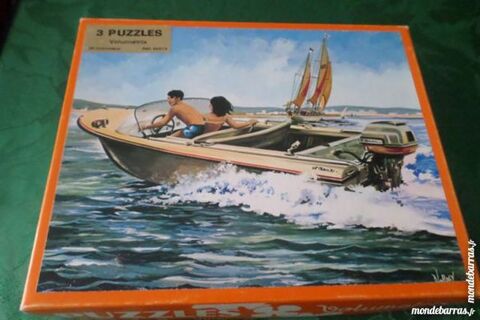 Boite de 3 puzzles  Mer et air  8 Vend�me (41)