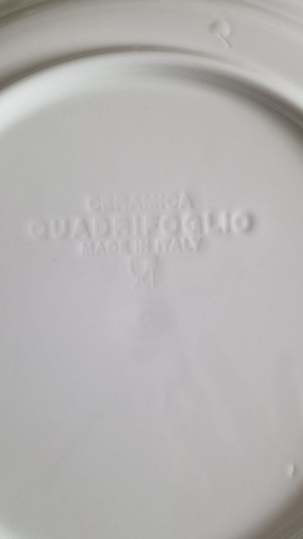 6 assiettes dessert QUADRIFOGLIO Italie Cuisine