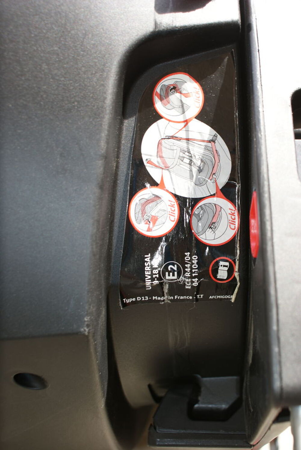 Siege auto de voiture pour b&eacute;b&eacute; Mobilier enfants