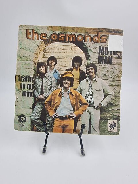 Vinyle 45 tours The Osmonds : Movie Man / Traffic on my Mind 2 Vulbens (74)