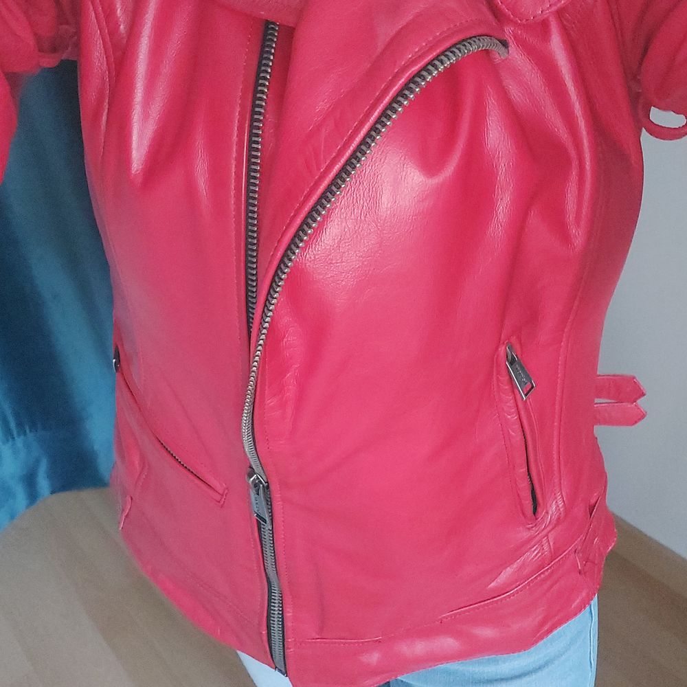 Blouson moto cuir femme HELSTONS Vêtements