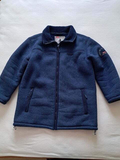 Veste polaire unisexe bleue doublée. Himalaya Mountains. T L 25 Pont-de-Salars (12)