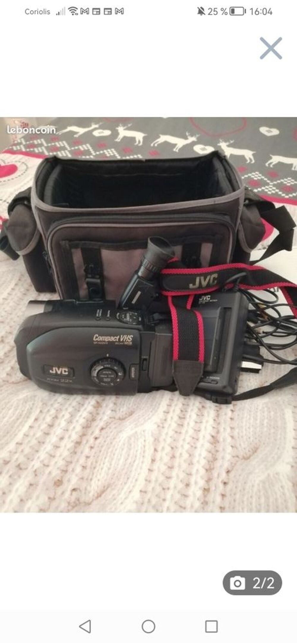 Cam&eacute;scope JVC Photos/Video/TV