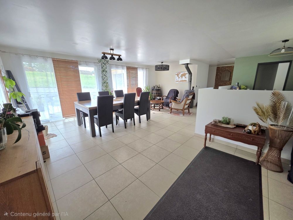 Vente Maison Maison contemporaine de plain-pied (132m²) - DPE A - CHAMPAN Champanges