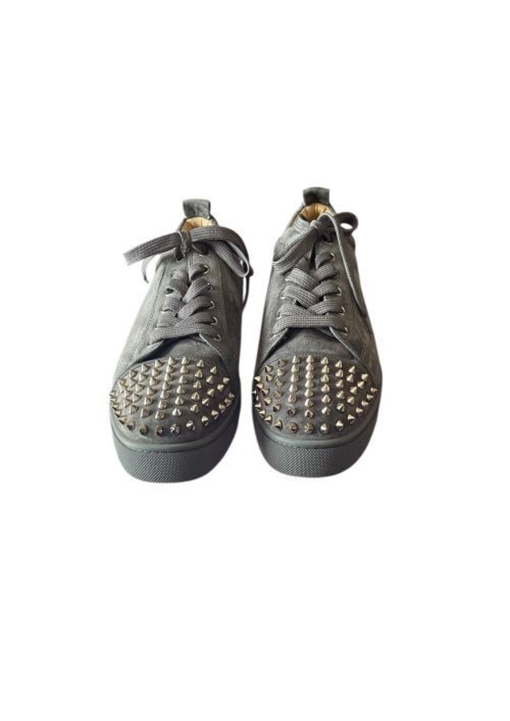 Basket Homme de Luxe Christian Louboutin gris Taille 46,
Chaussures