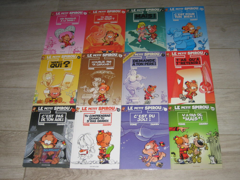 lot 12 bd LE PETIT SPIROU dupuis Livres et BD