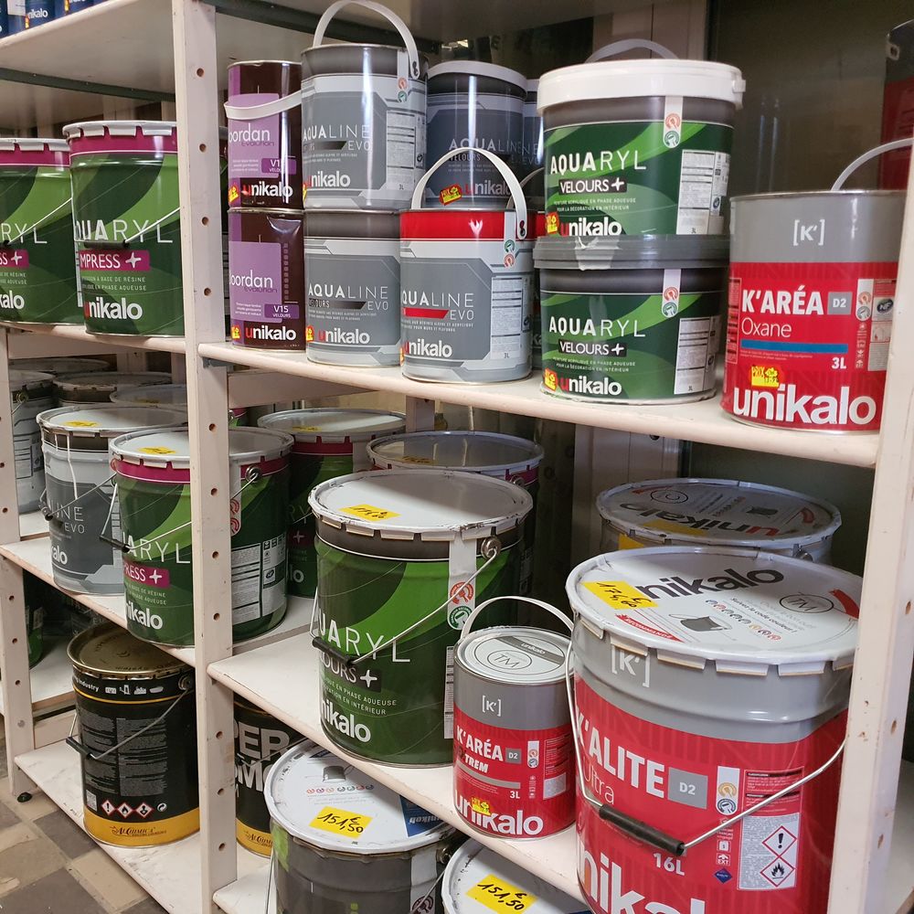 GROS DESTOCKAGE de POT de PEINTURE De grande marque PROFESSIONNELLE Bricolage