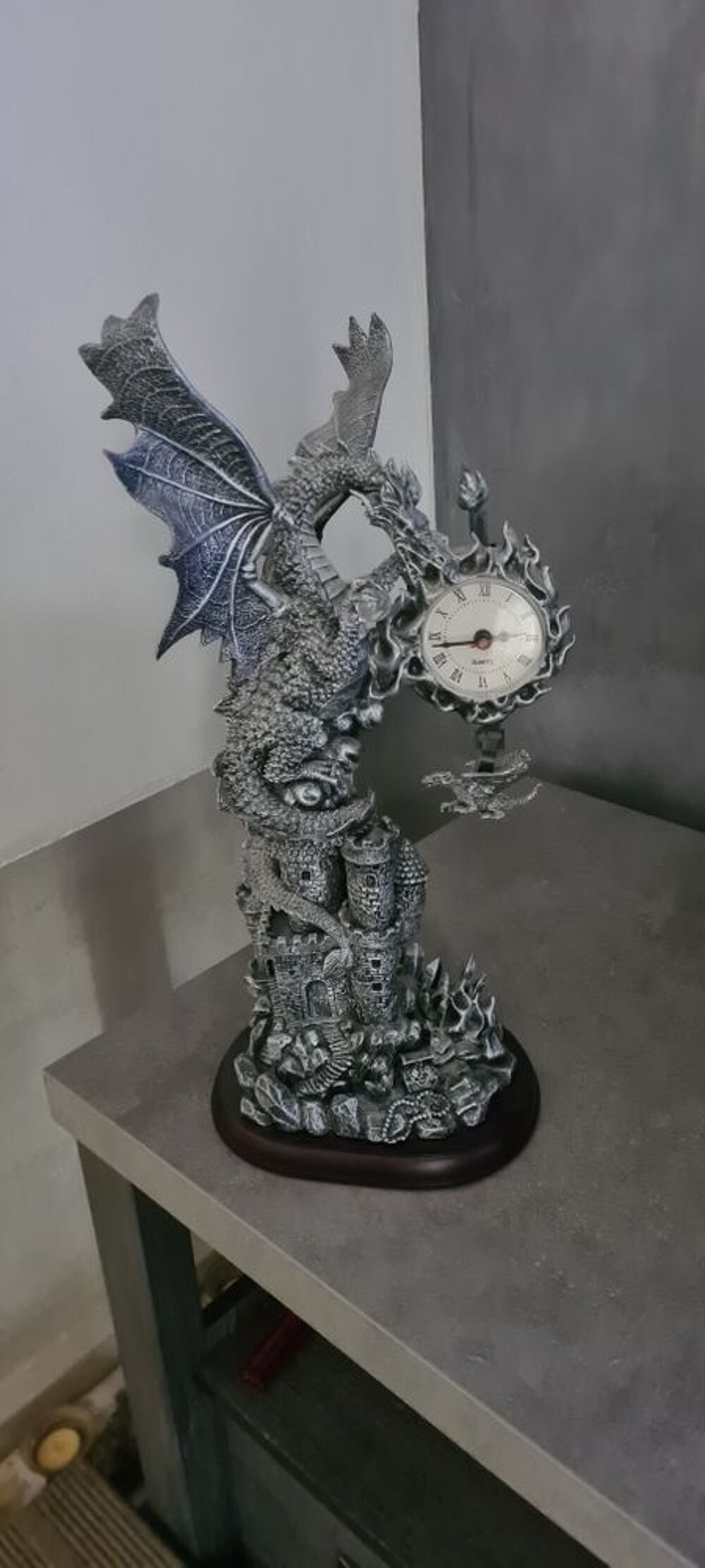 horloge dragon Décoration