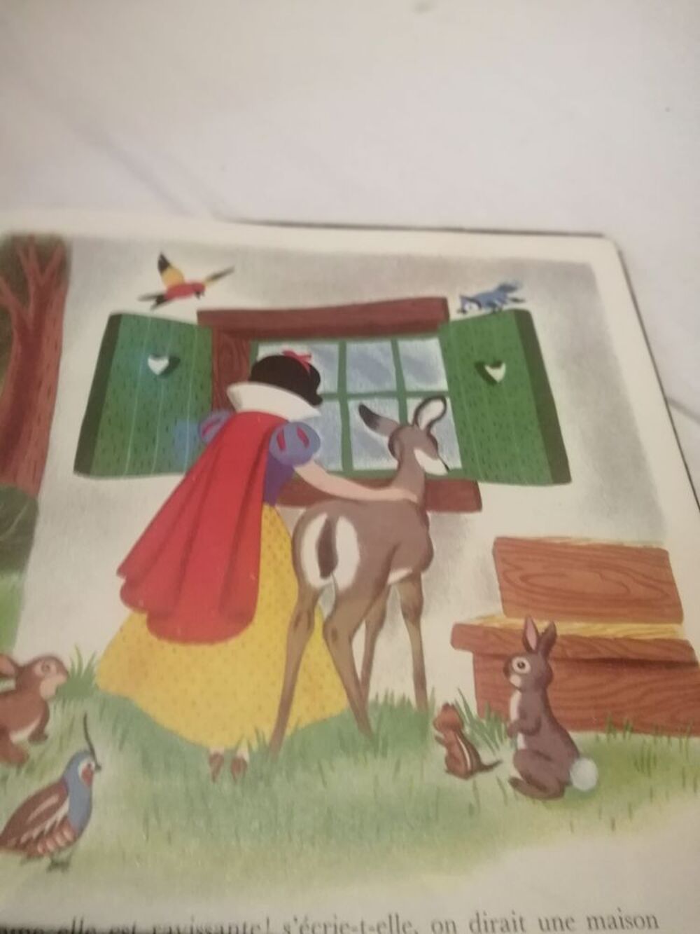 LIVRE BD 1953 BLANCHE NEIGE ET LES 7 NAINS Livres et BD