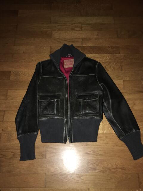 Blouson cuir vieilli Levi?s 80 Bourg-la-Reine (92)