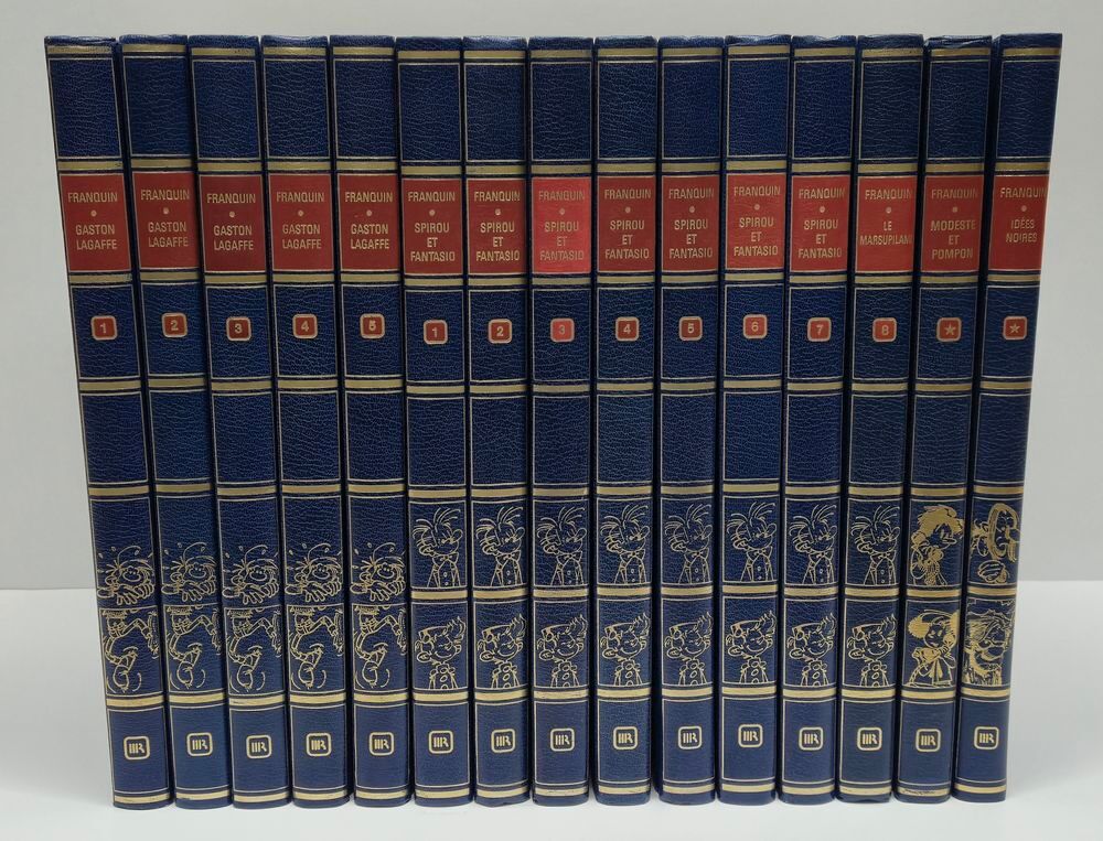 Collection Int&eacute;grale Rombaldi " Tout Franquin " ? 15 Volumes Livres et BD