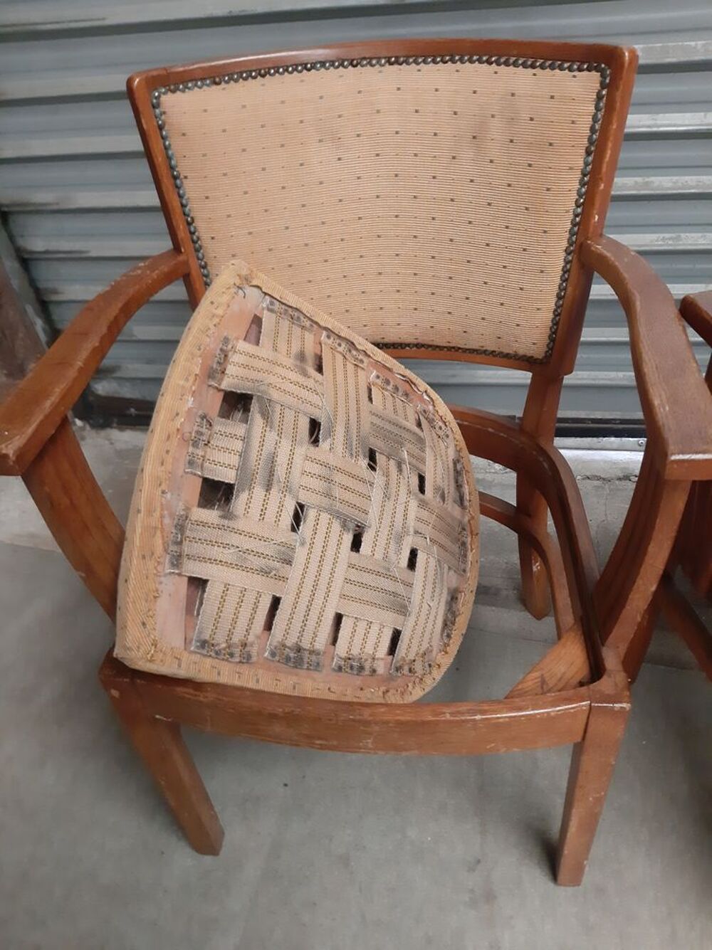 4 chaises- bridges anciens. 50€ le lot Meubles