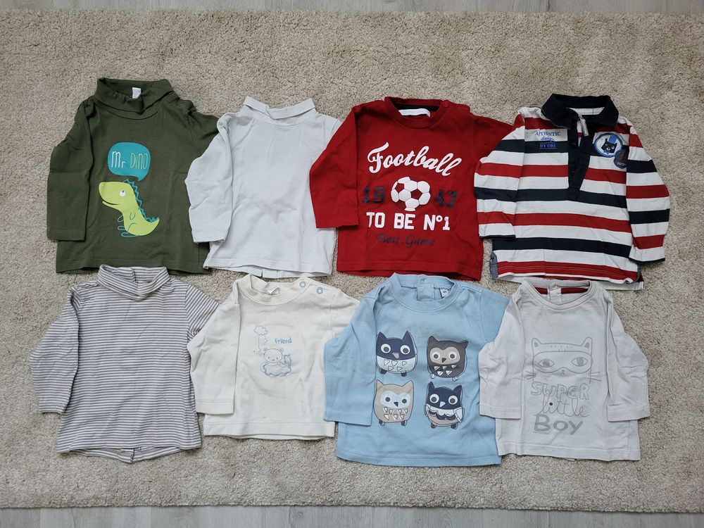 Lot v&ecirc;tements gar&ccedil;on 6 mois hiver + mi-saison - 109 pi&egrave;ces Vêtements enfants