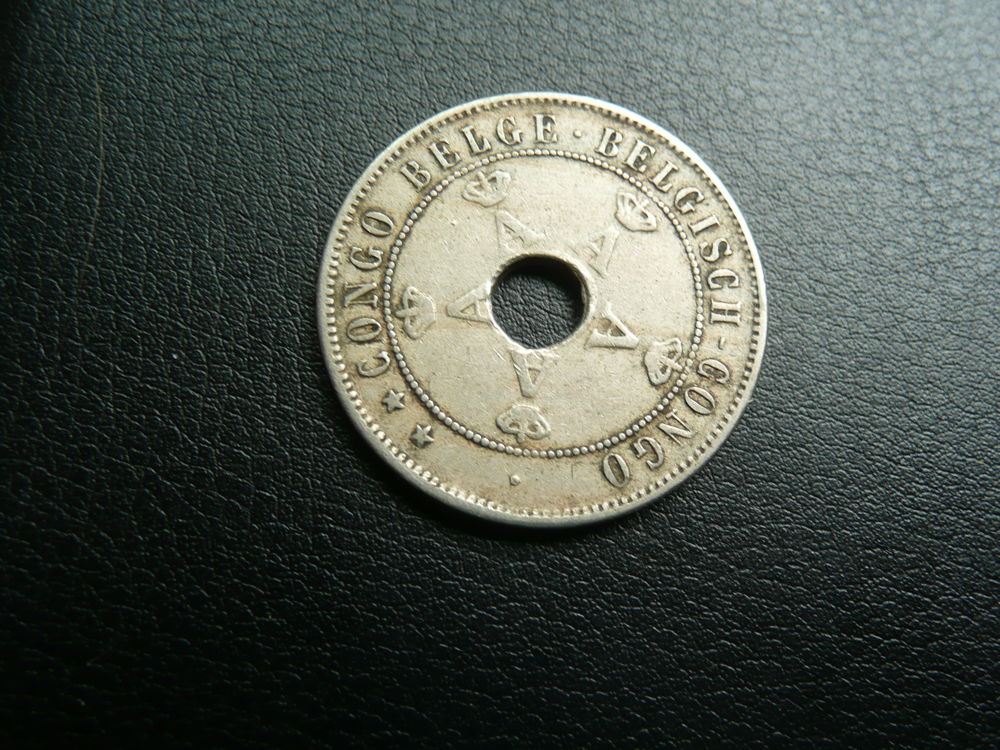 Pi&egrave;ce 20 centimes 1911 Congo Belge 