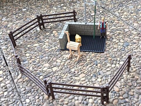 Station de Douche SCHLEICH Neuve  Personnage, Chien et Enclo 15 Thonon-les-Bains (74)