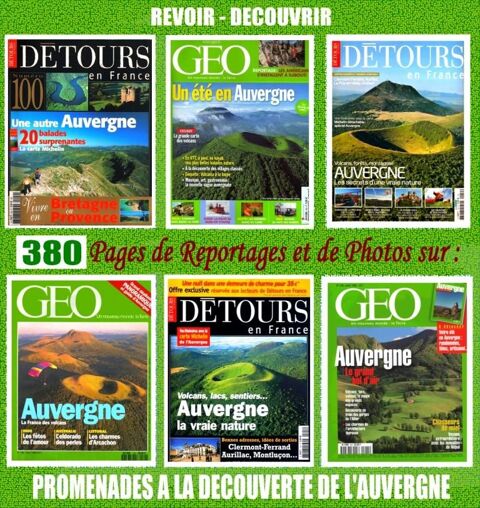 AUVERGNE - géo - PAR MONTS ET PAR PUYS 18 Lille (59)