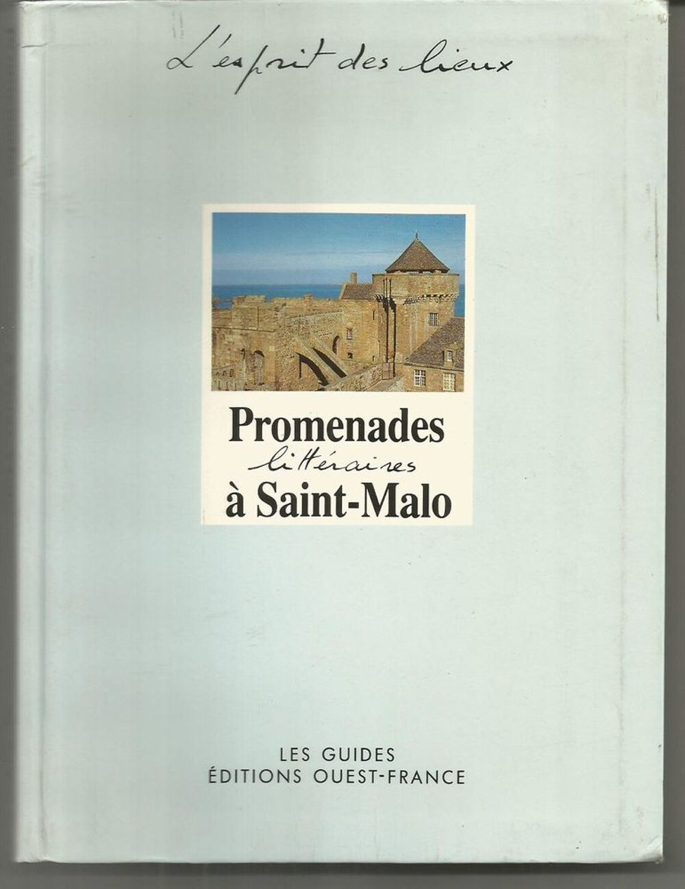 Claudine LEGARDINIER Promenades litt&eacute;raires &agrave; Saint Malo Livres et BD