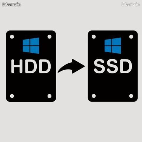 Changement de votre disque dur SSD sur PC Portable 79 Chelles (77)