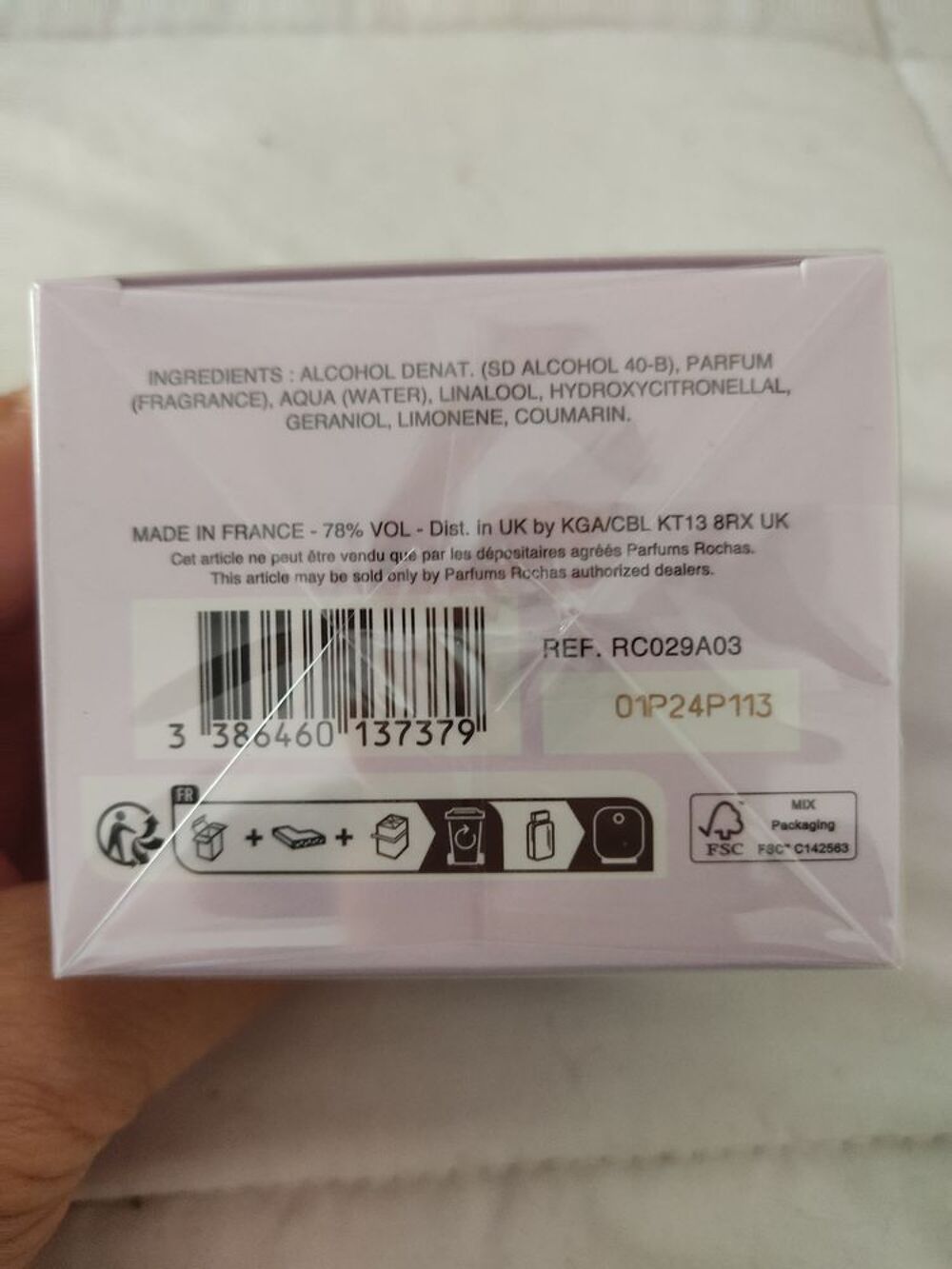 Parfum Bijoux et montres