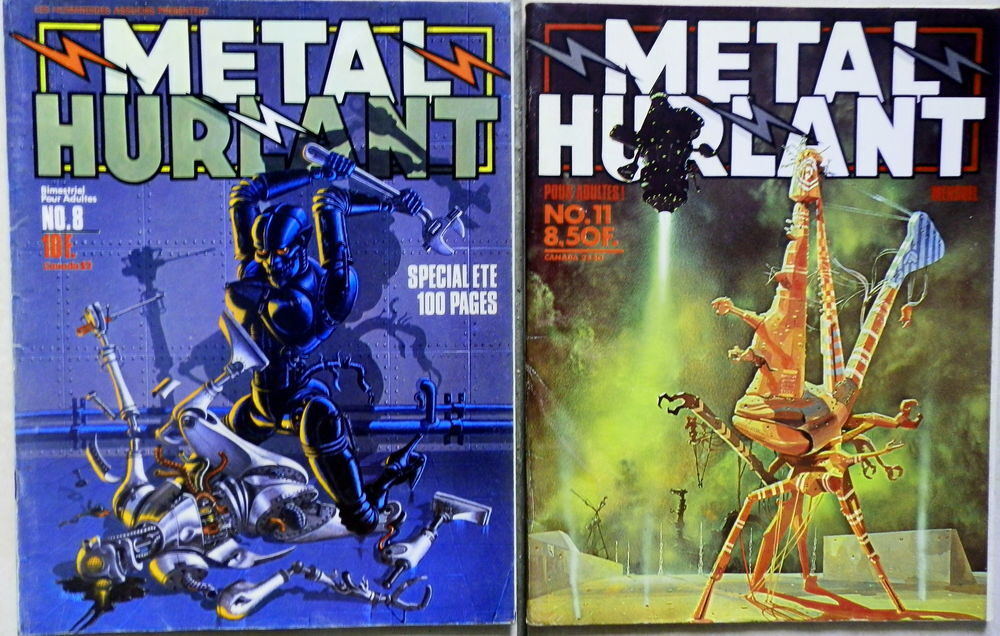 METAL HURLANT Livres et BD
