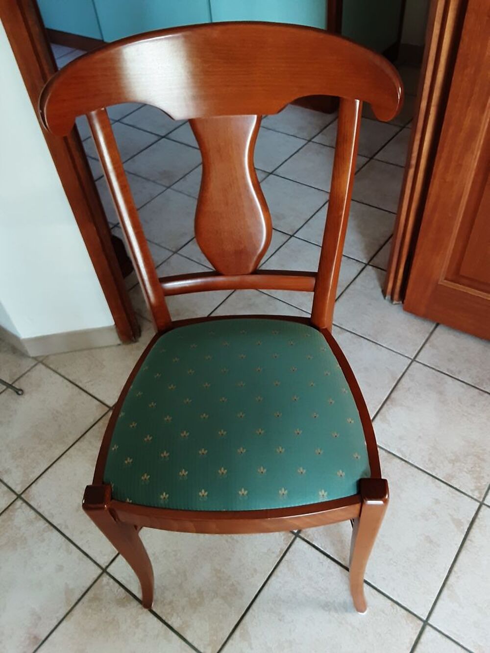 Lot de 6 chaises en merisier Meubles
